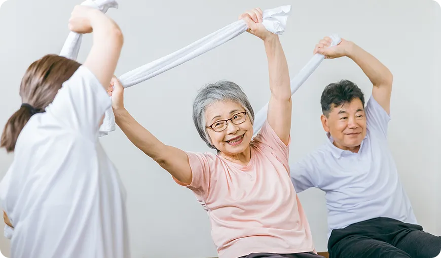 ご家庭の一時的な都合による短期間の介護支援をサポートします